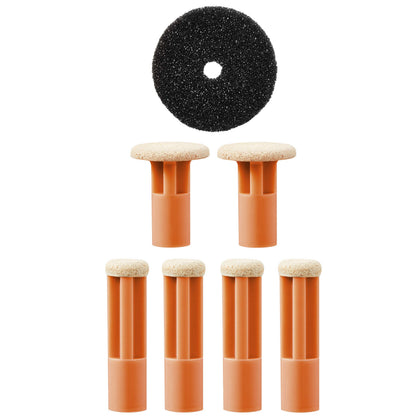 PMD front packaging showing discs and filter for easy replacement