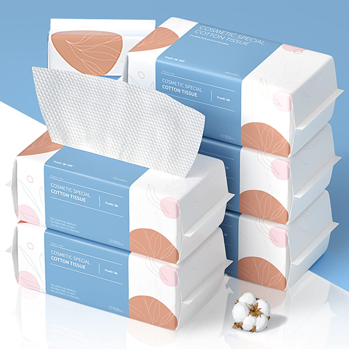 PoeticEHome front packaging showing 6-pack and 600 count convenience