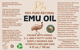 Pomberries massaged into cuticles illustrating nail hydration and care