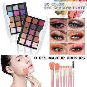 pomcral concealer palette close-up showing multiple corrective shades for contouring