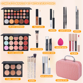 pomcral open palettes and brush set arranged to show organized kit benefits