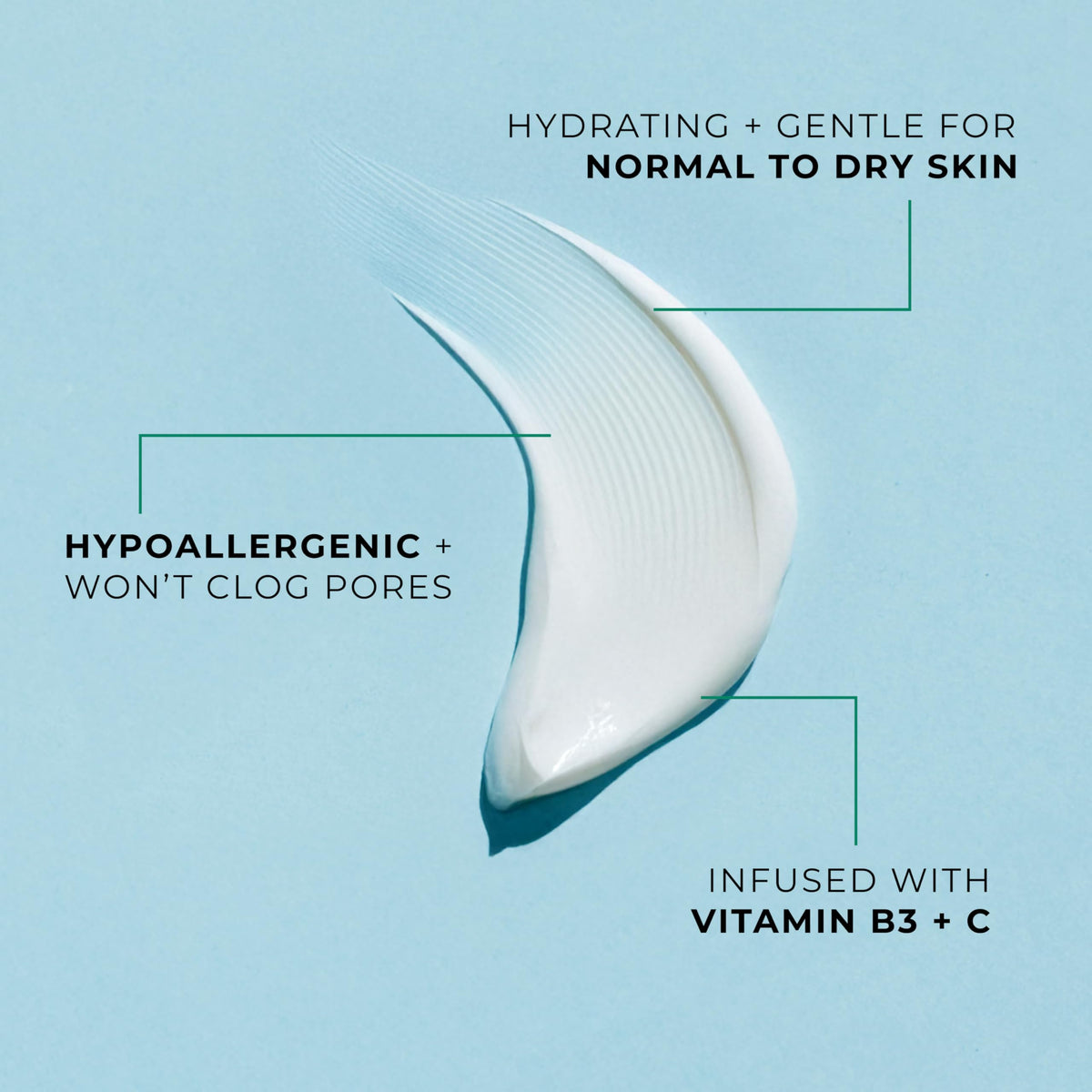 POND’S close-up label highlighting vitamins B3 and C for brightening benefits