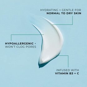 POND’S close-up label highlighting vitamins B3 and C for brightening benefits