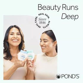 POND'S two-pack boxed together indicating value and backup supply