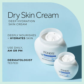 POND'S two jars side-by-side showing sizes, offers value and portability