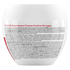 POND'S label close-up showing ingredients panel to check collagen and vitamin E benefits