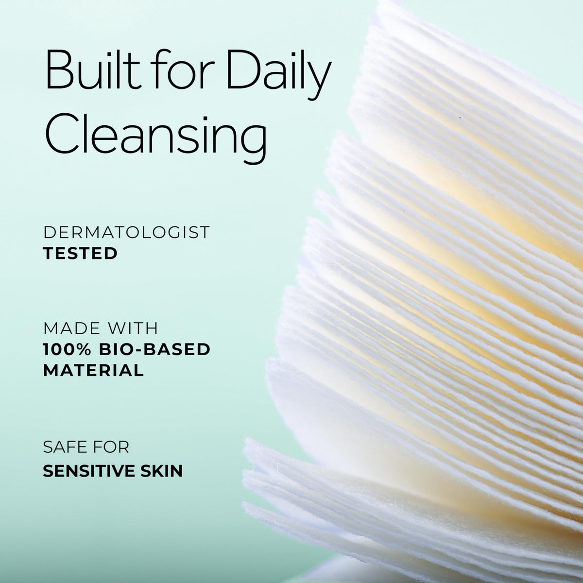POND'S towel removing makeup demonstrating gentle effective cleansing