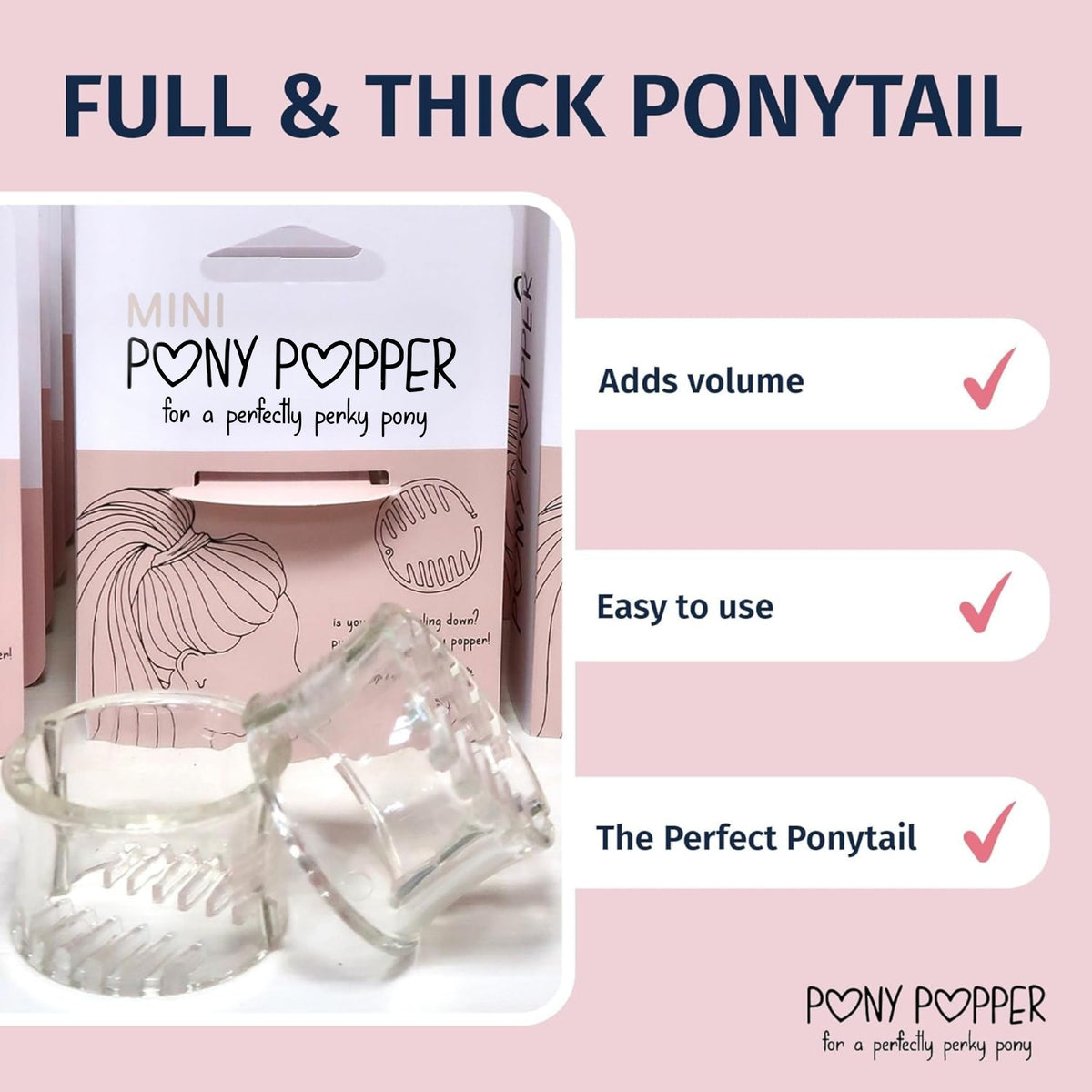 Pony Popper close texture view highlighting grip for secure hold benefit