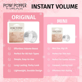 Pony Popper worn in office setting showing all-day confidence benefit