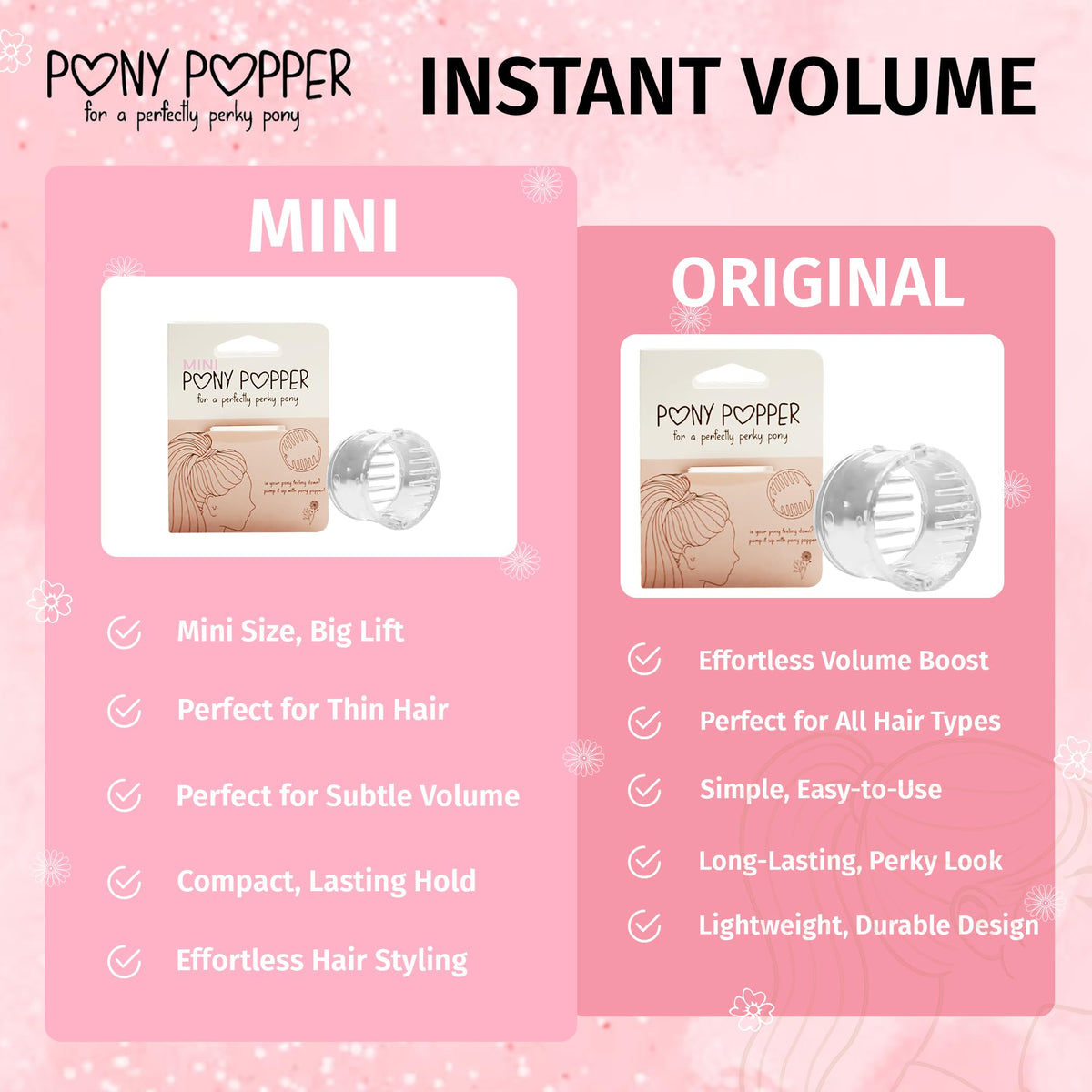 Pony Popper next to coin showing compact size for easy storage benefit