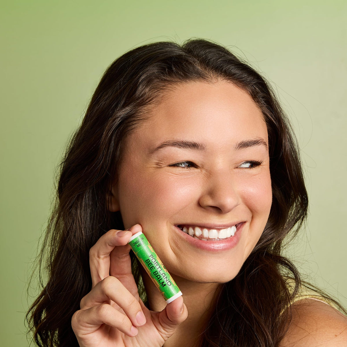 Portland Bee Balm recycled packaging emphasizing plastic-neutral environmental benefit