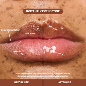POUND CAKE applicator close-up displaying cushion tip for precise, comfortable application
