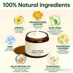 POYICGS cream being applied to hands for instant soothing feel