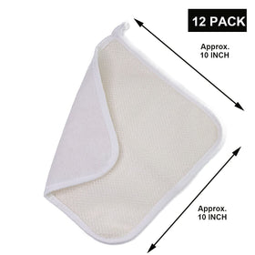 PPHAO BASIC double-sided washcloth folded to show both textures