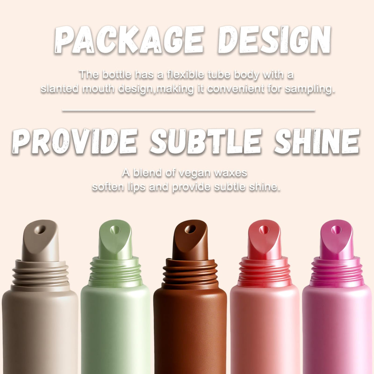 PPUPXQZ texture swatches on skin showing glossy hydration and color payoff