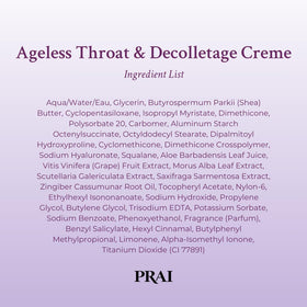 PRAI cream absorbed into skin closeup showing non-greasy finish and hydration benefit