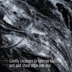 Pravana shampoo texture close-up demonstrating creamy lather and gentle cleanse