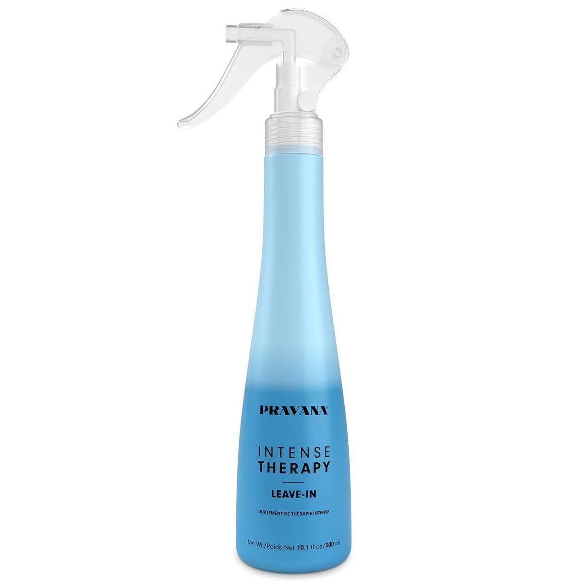PRAVANA front spray bottle showing label and size for easy identification