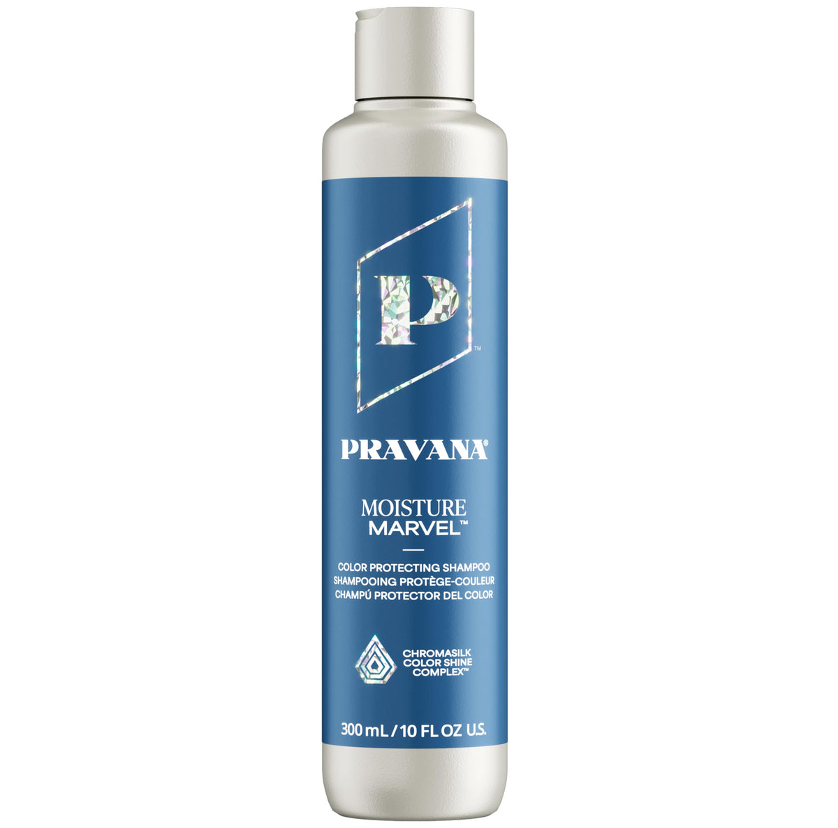 Pravana bottle front packaging showing brand and hydration benefits