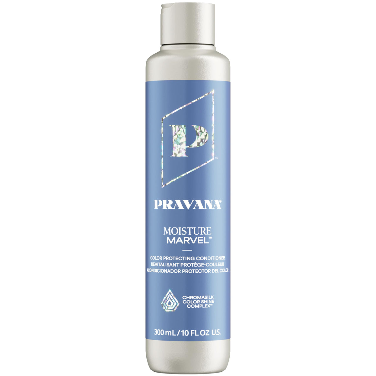 Pravana front bottle shot showing vibrant label and product benefits