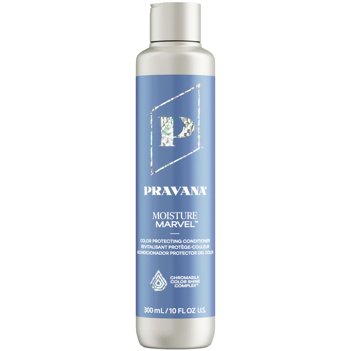 Pravana front bottle shot showing vibrant label and product benefits
