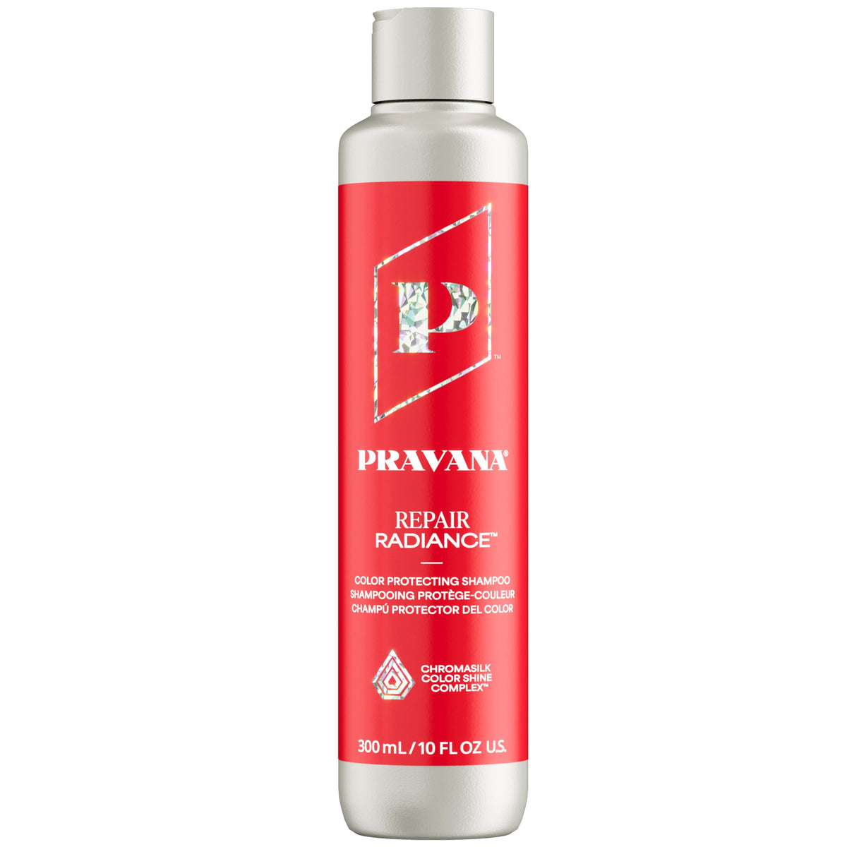 Pravana front packaging showing product and benefits for shine