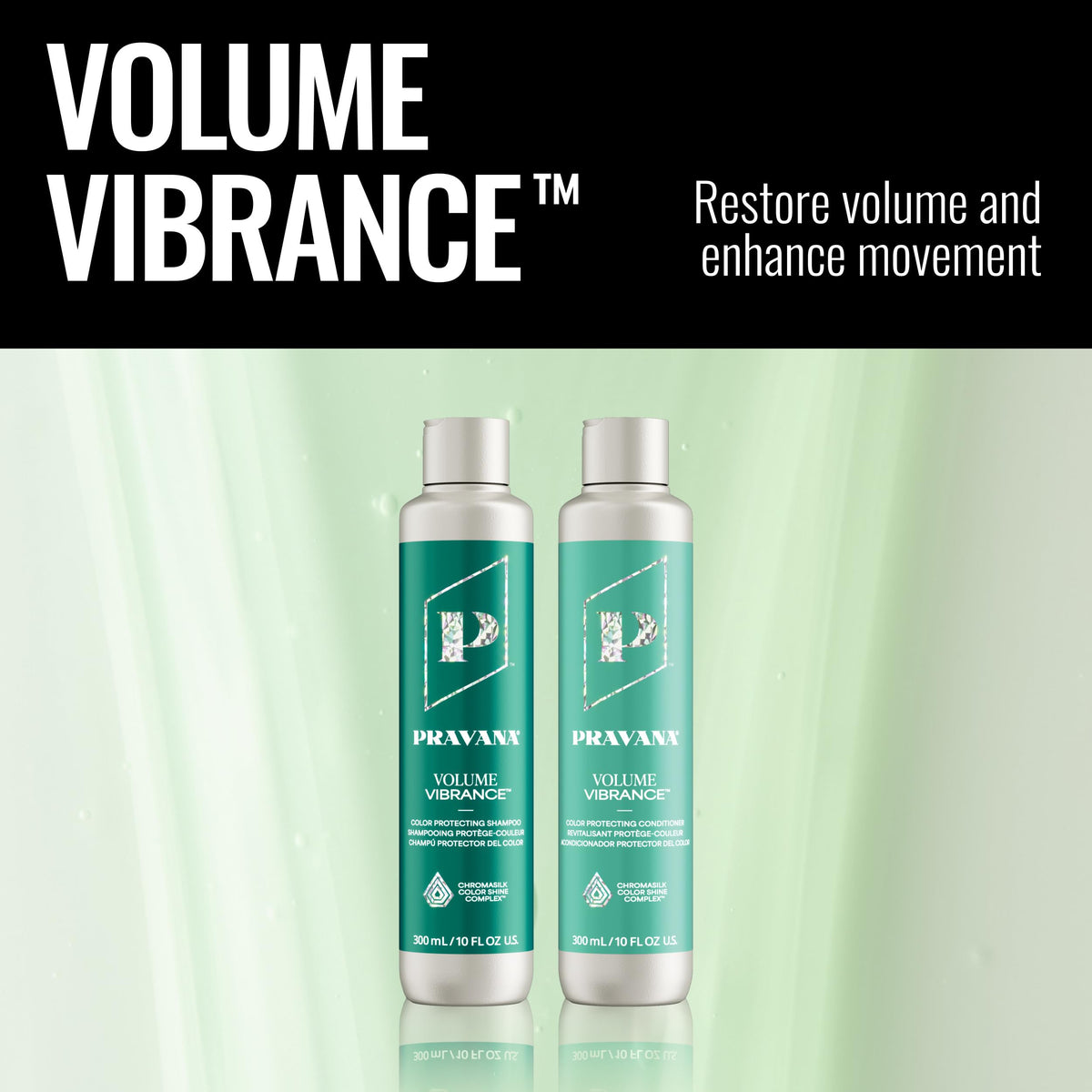 Pravana bottle in hand to show scale and travel-friendly 10 fl oz size