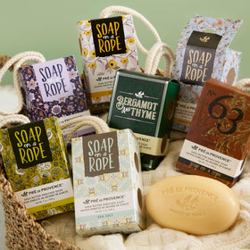 Pre de Provence boxed gift presentation ready for gifting with elegant packaging