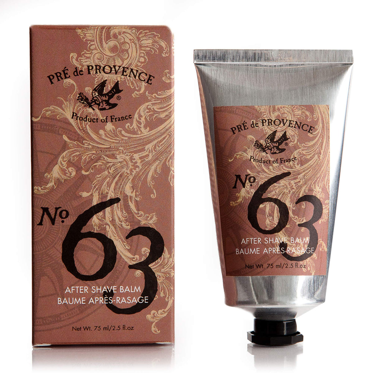 Pre de Provence bottle front packaging showing elegant label and branding benefit: premium presentation