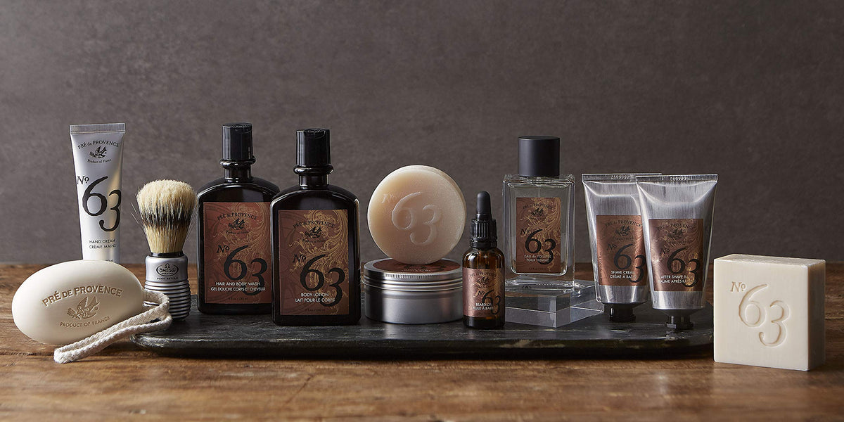 Pre de Provence after shave paired with cologne demonstrating complementary scent layering benefit