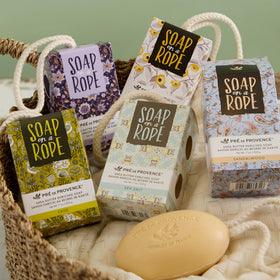 Pre de Provence rich lather and foam from shea butter-enriched sage soap for soft skin