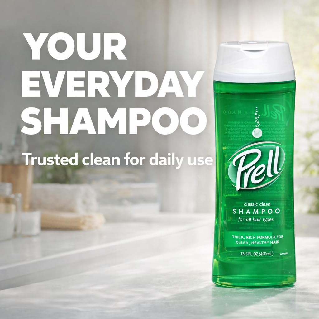 Prell back label closeup showing ingredients and usage directions for informed shoppers