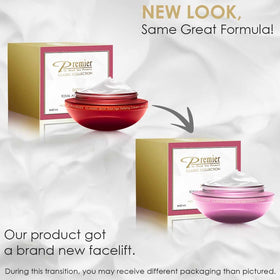 Premier Dead Sea on bathroom shelf styled in routine conveying daily skincare benefit