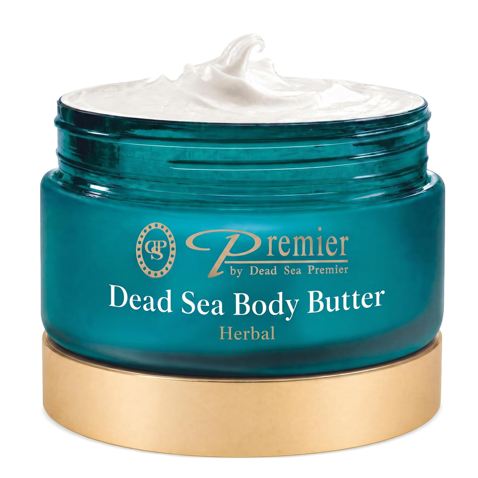 Premier jar front view showing branding and size, conveys nourishing benefits