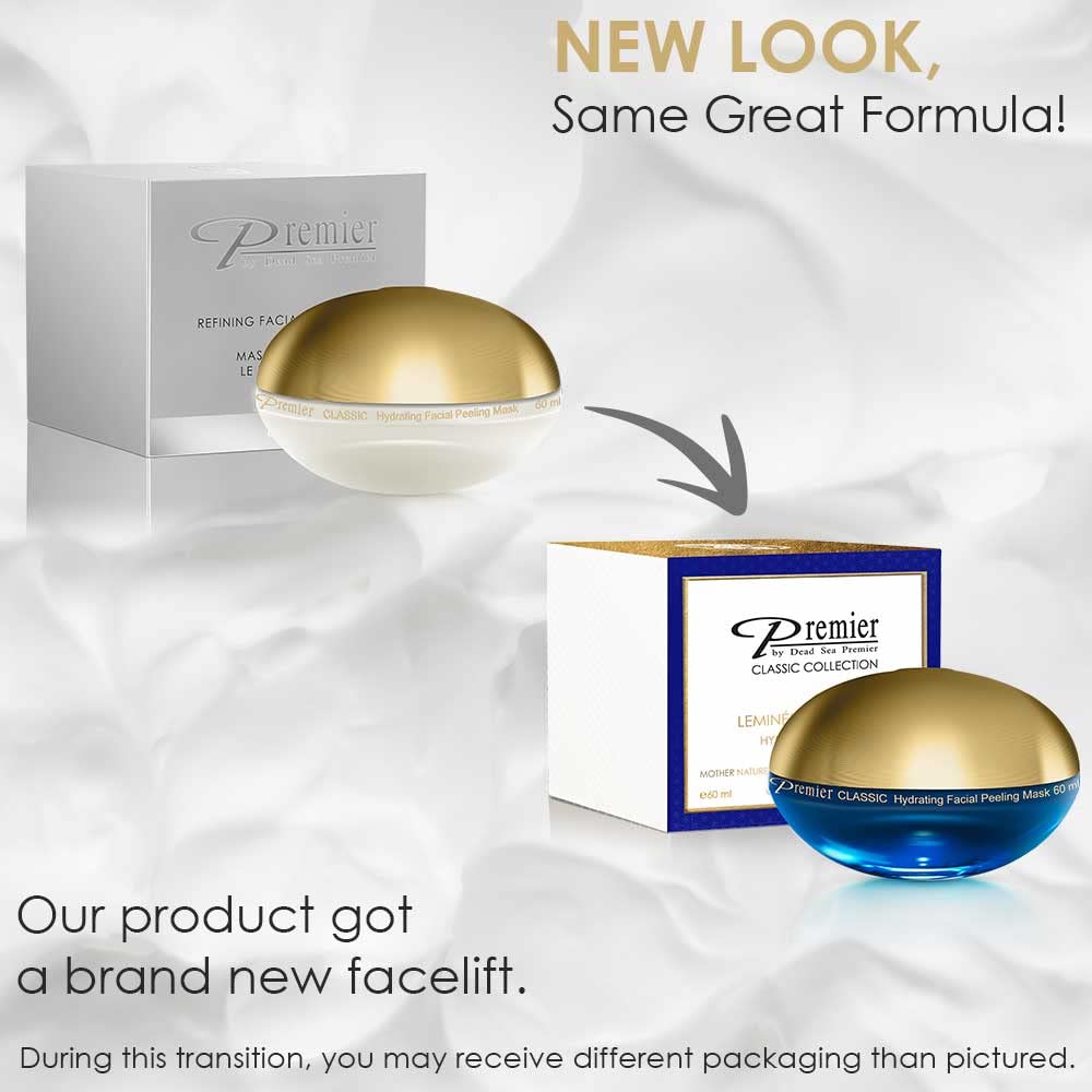 Premier ingredients label with Dead Sea minerals visible to show mineral-rich benefit