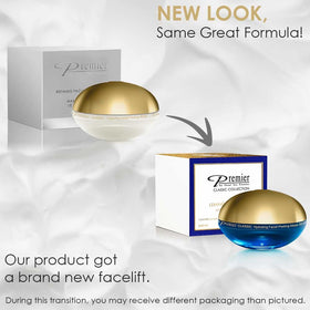Premier ingredients label with Dead Sea minerals visible to show mineral-rich benefit