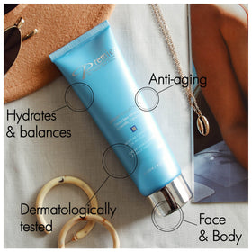 Premier pump close-up dispensing moisturizer for controlled application