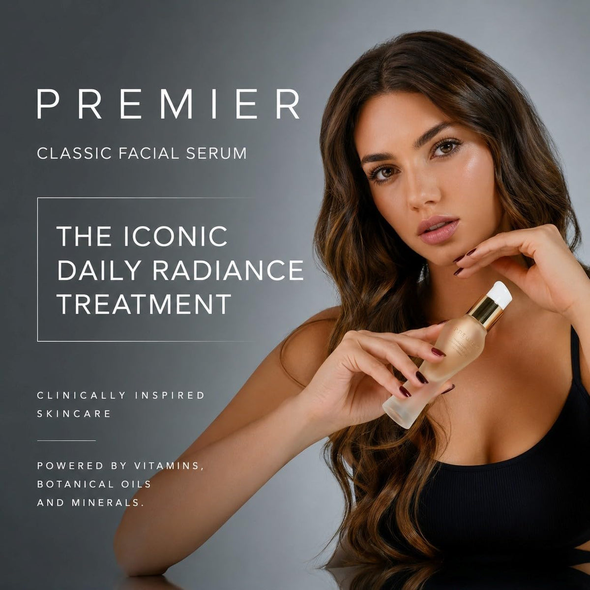 Premier detailed ingredient label showing key actives like vitamin C