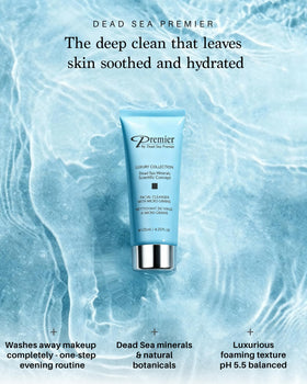 Premier micro grains texture close-up highlighting mild exfoliation benefit
