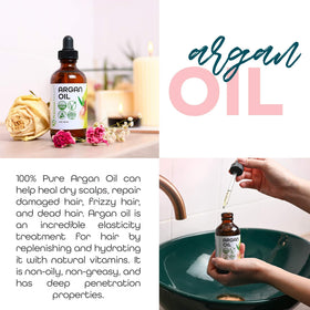 Premium Nature applying argan oil to face for quick overnight moisture