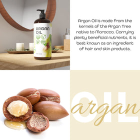 Premium Nature being applied to curly hair to reduce frizz and boost shine benefit