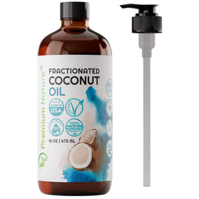 Premium Nature front bottle shot showing label and 16 oz size, clear benefit of easy dispensing