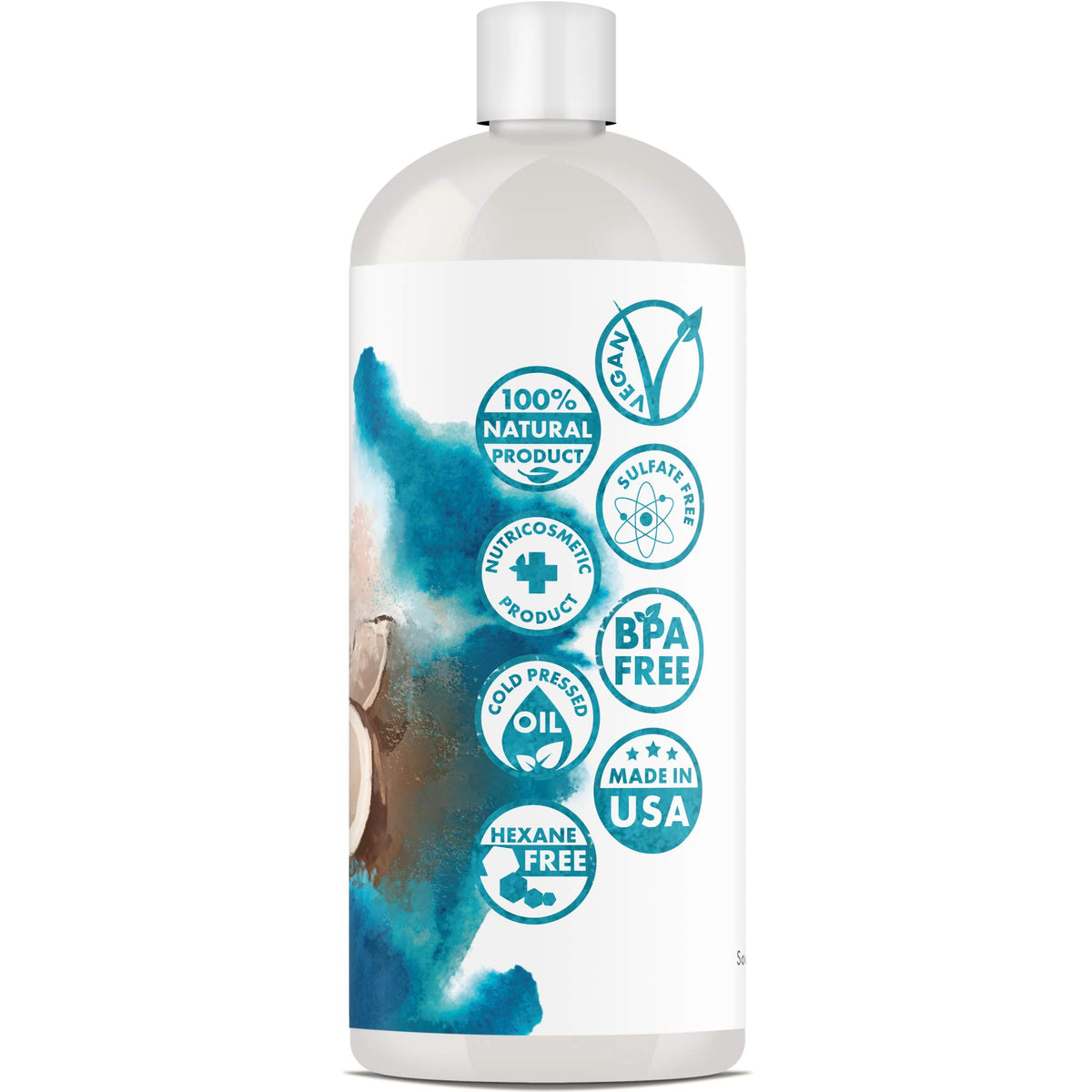 Premium Nature bottle on bathroom shelf lifestyle setting for daily routine convenience
