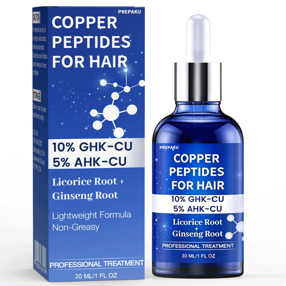 PREPAKU front packaging showing bottle and brand, clear view and compact design benefits