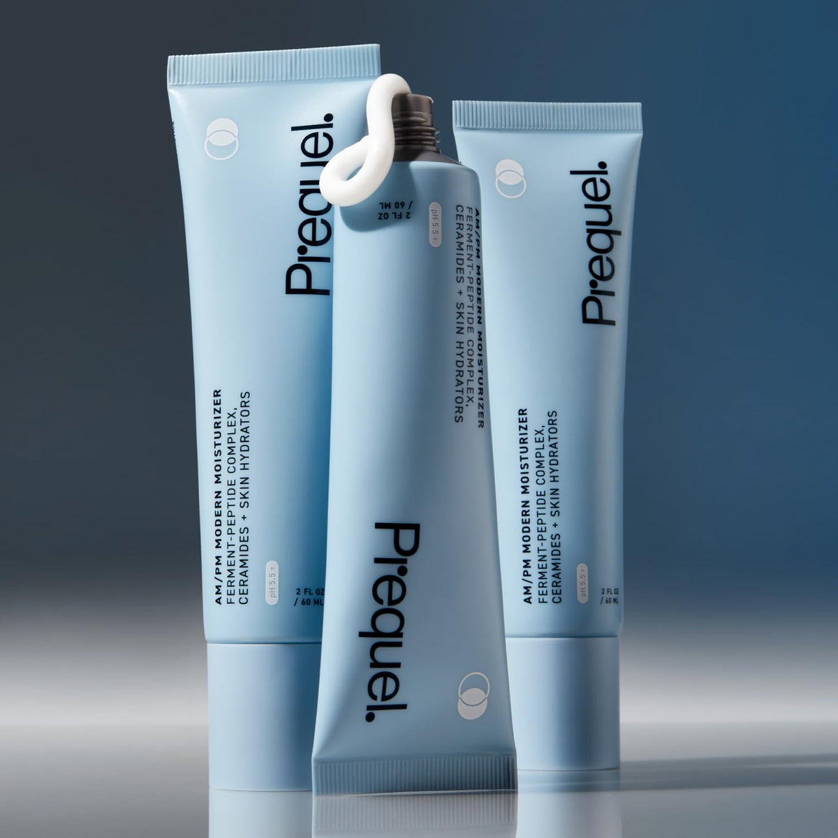 Prequel layered under makeup, shows daytime compatibility and smooth base