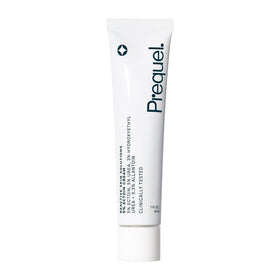 Prequel front packaging showing product name and calming benefit