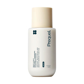 Prequel front packaging showing bottle and minimal labeling for easy identification and trust