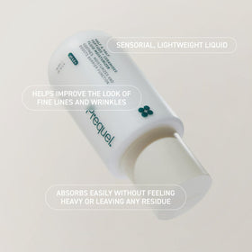 Prequel hand application showing lightweight spreadability and instant hydration