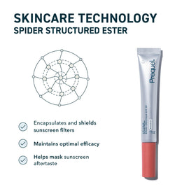 Prequel Lip Visor close-up of Physalis extract emphasizing antioxidant benefit