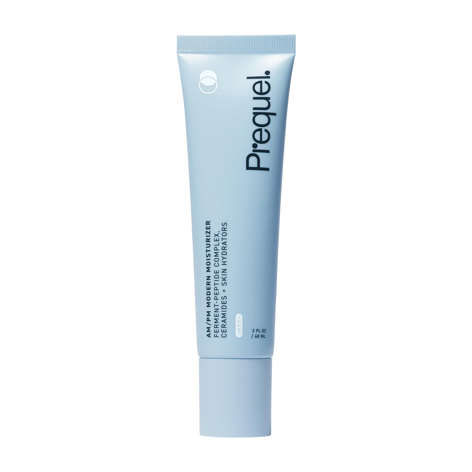 Prequel front packaging showing product and label, highlights clean design and benefit
